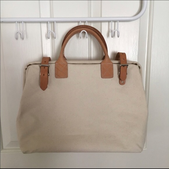 custom Handbags - Canvas leather doctor bag new